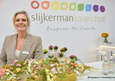 Marloes Beerepoot gave extra attention to their cut kalanchoe and pot innovations.